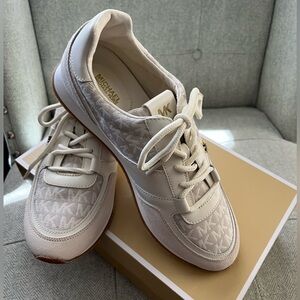 Michael Kors Women's White Sneakers